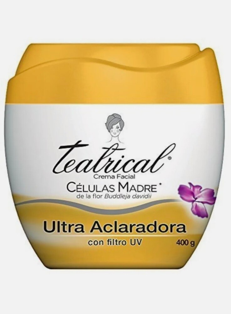 Teatrical crema aclaradora celulas madre 400g