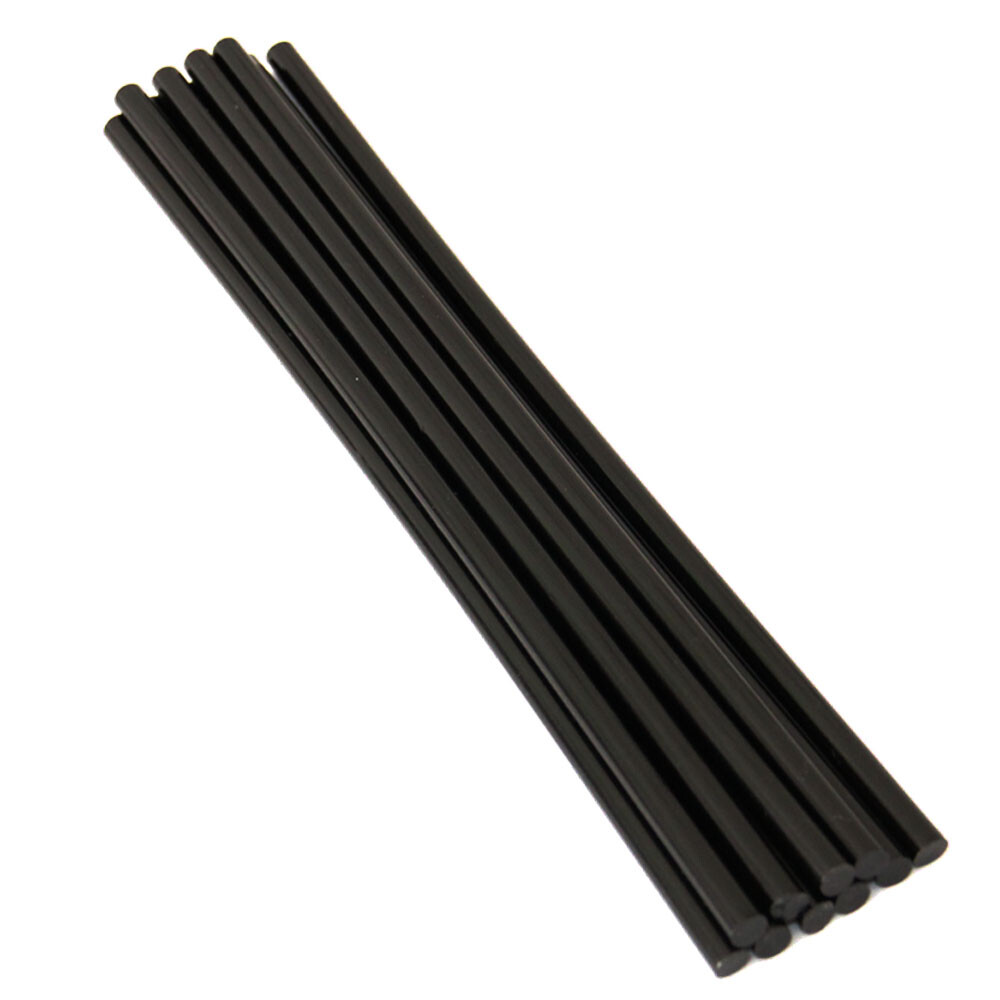 7mm Dent Removal Glue Hot Melt Removal Tool Adhesive 10 Sticks (Black)