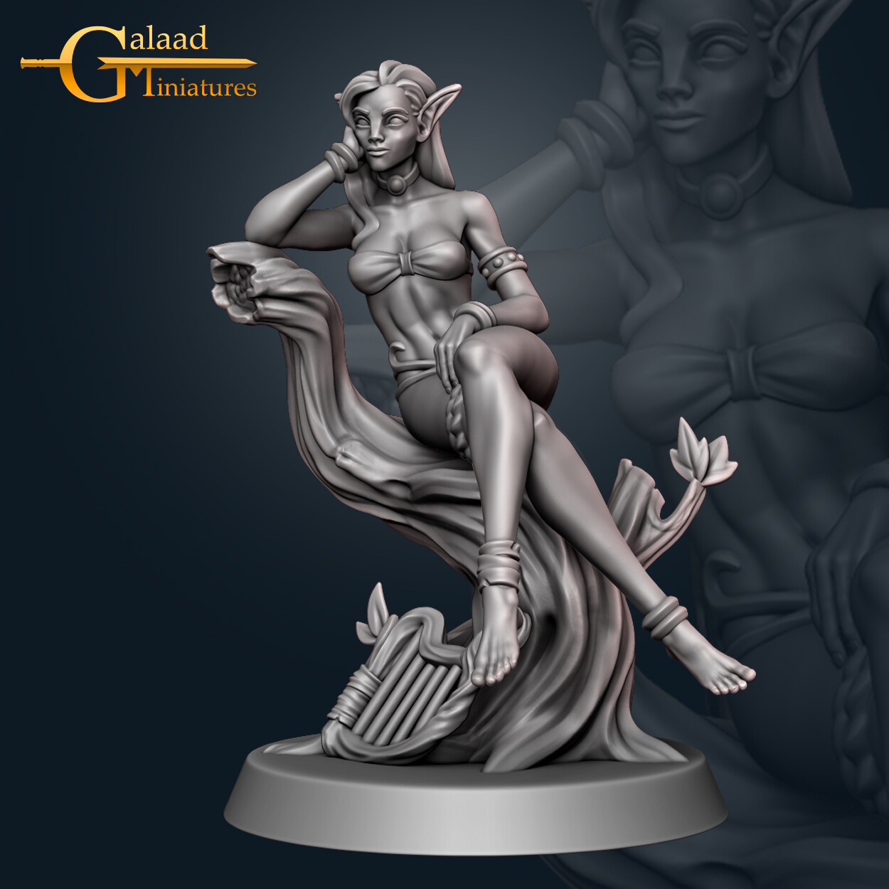 Fae Folk Fairy Faerie 05B - Galaad Miniatures - Fantasy Dungeons & Dragons Mini
