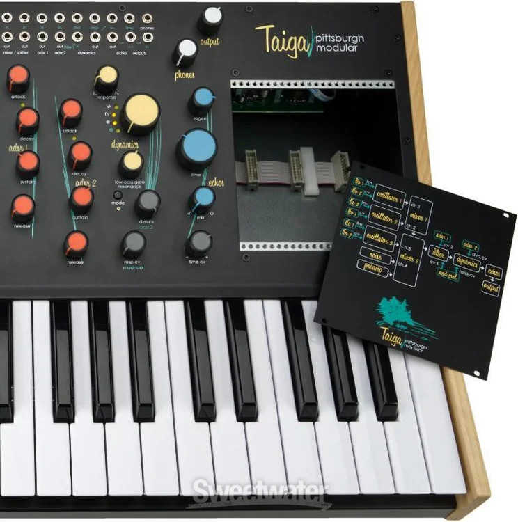 Pittsburgh Modular Taiga Keyboard Semi-modular Analog Synthesizer