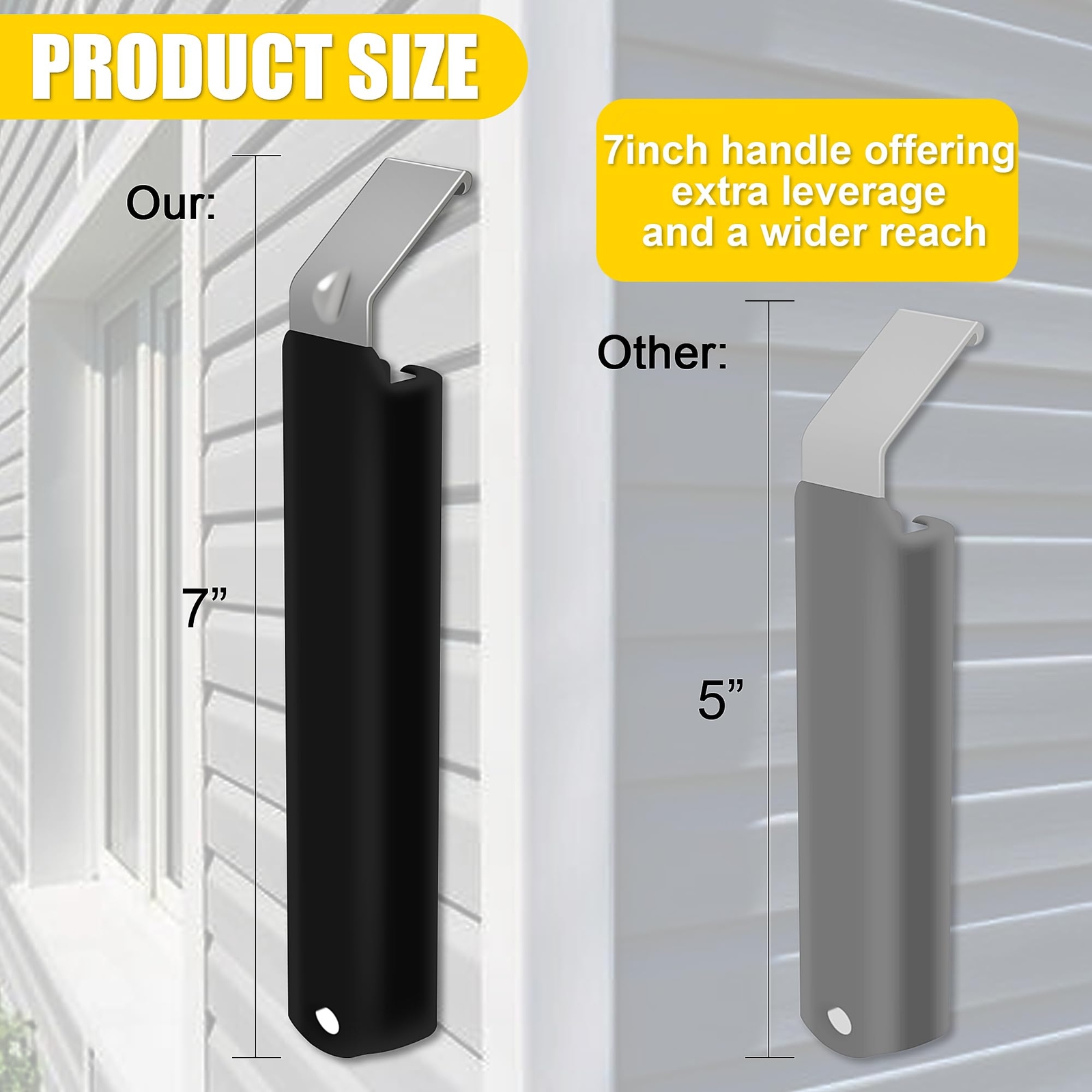 2 Pack Vinyl Siding Removal Tool for Vinyl Siding Without Causing Any Damage