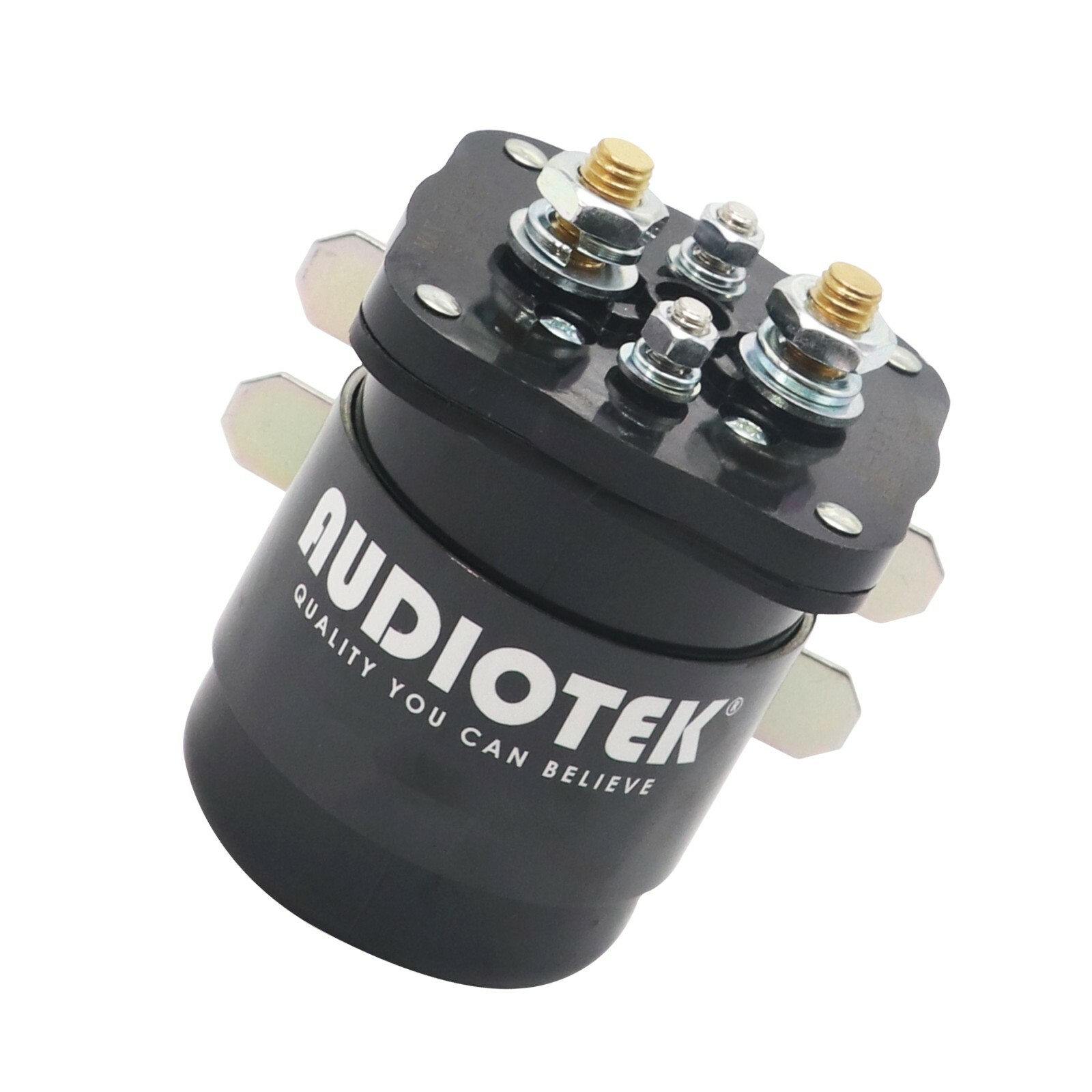 Audiotek 200A 12V Continuous 200 Amp Mobile Audio Relay and Battery Isolator