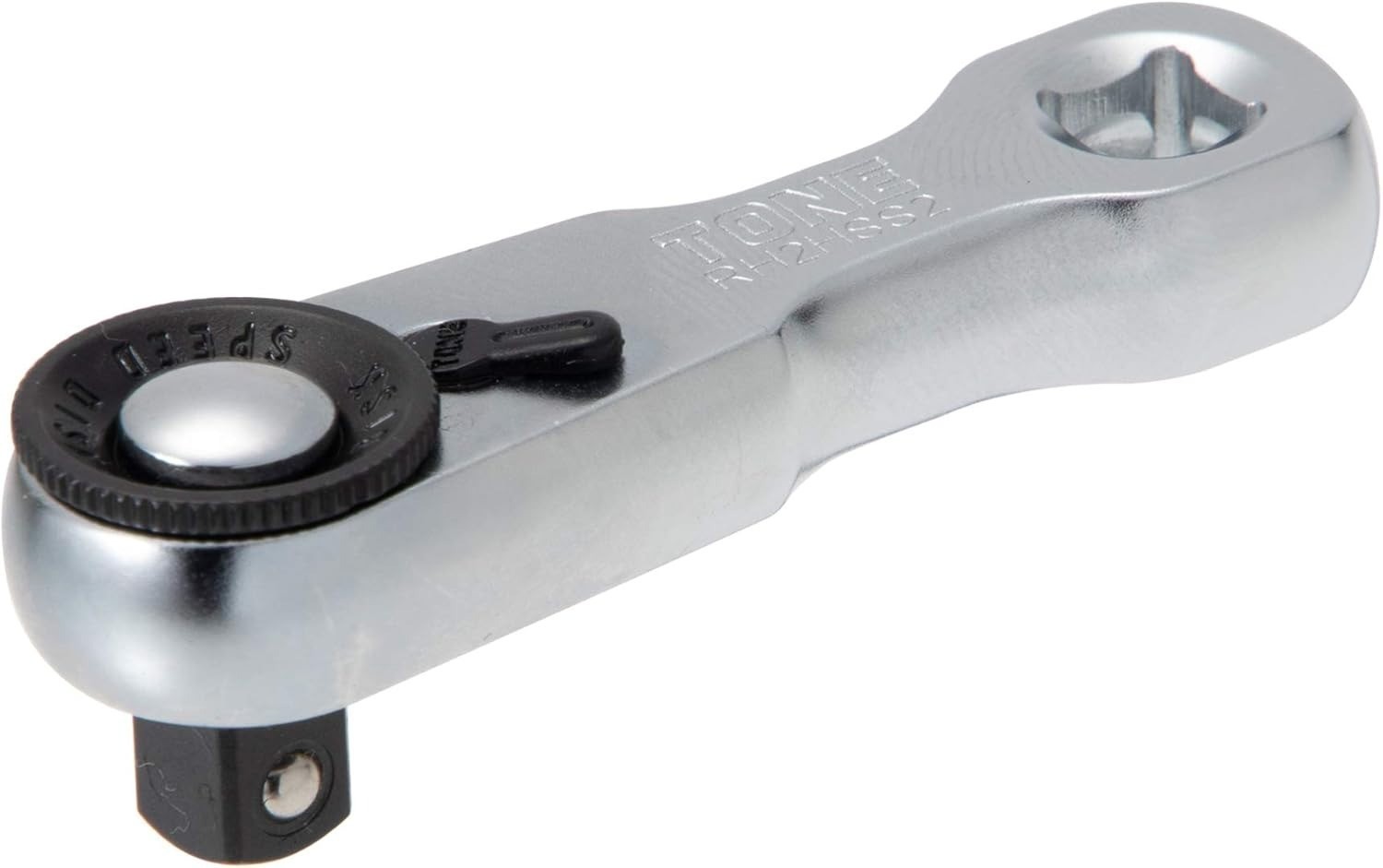 TONE Stubby Ratchet Handle Socket Hold Type RH2HSS2 Insertion angle 6.35mm 1/4"