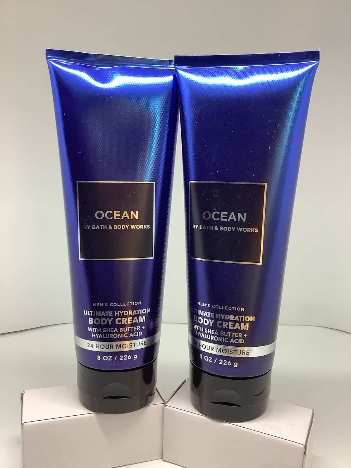 Bath & Body Works " OCEAN"2 PCS, Ultimate Hydration Body Cream Lotion  8 oz, NEW
