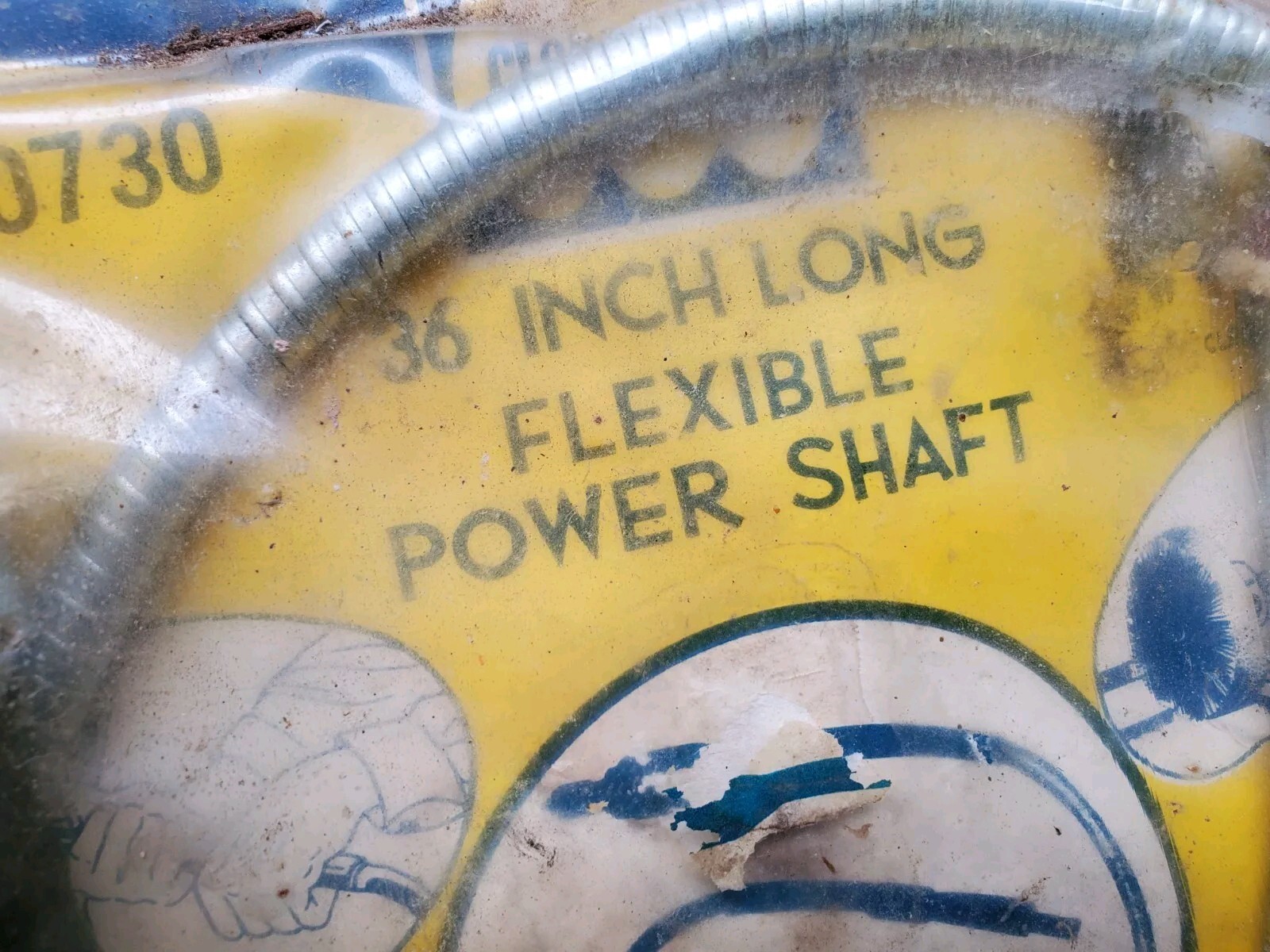 Vintage Globemaster 60730 36" Flexible Power Shaft, New Old Stock, Japan