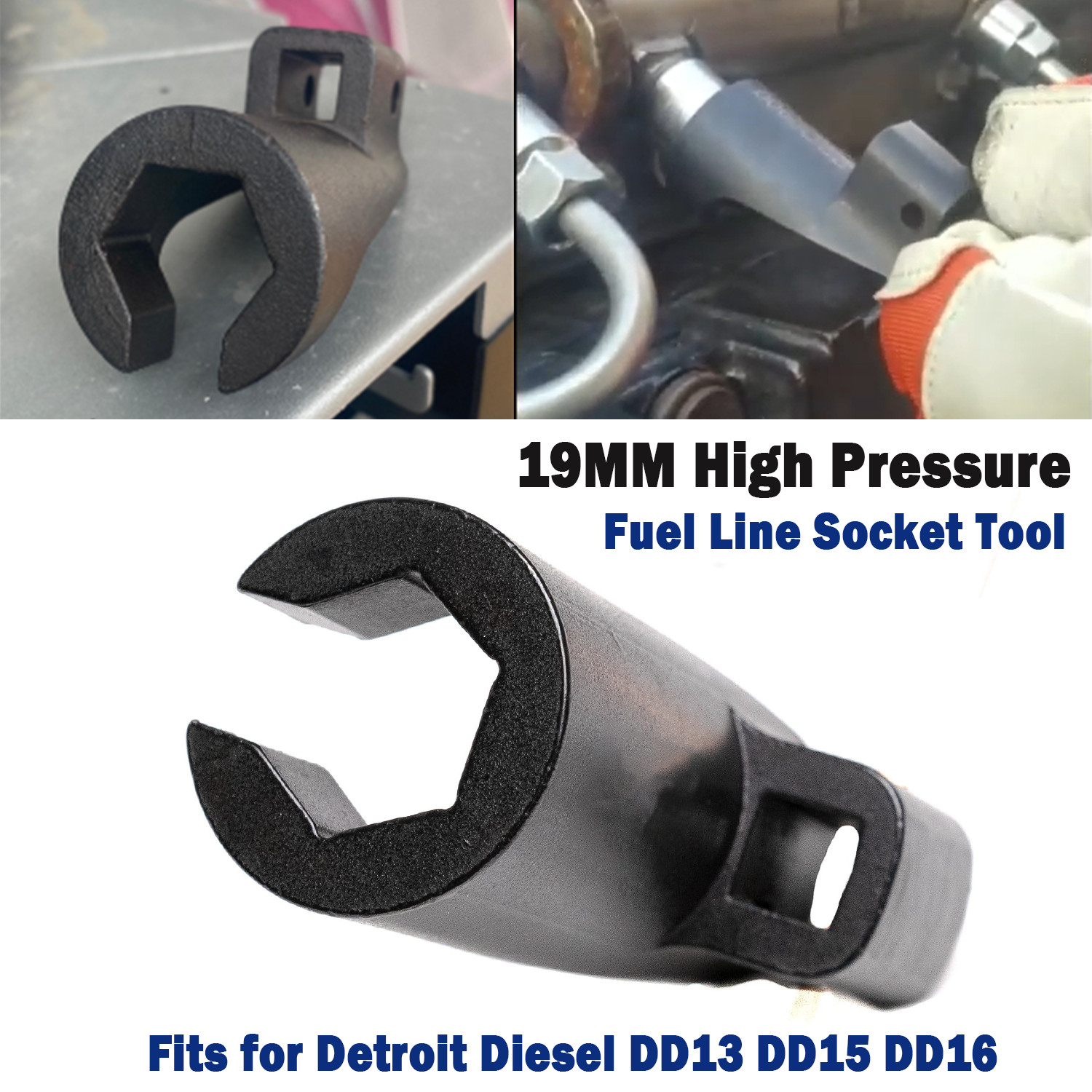 W47058090900 For Detroit DD13 DD15 DD16 19MM Fuel Injector Line Socket