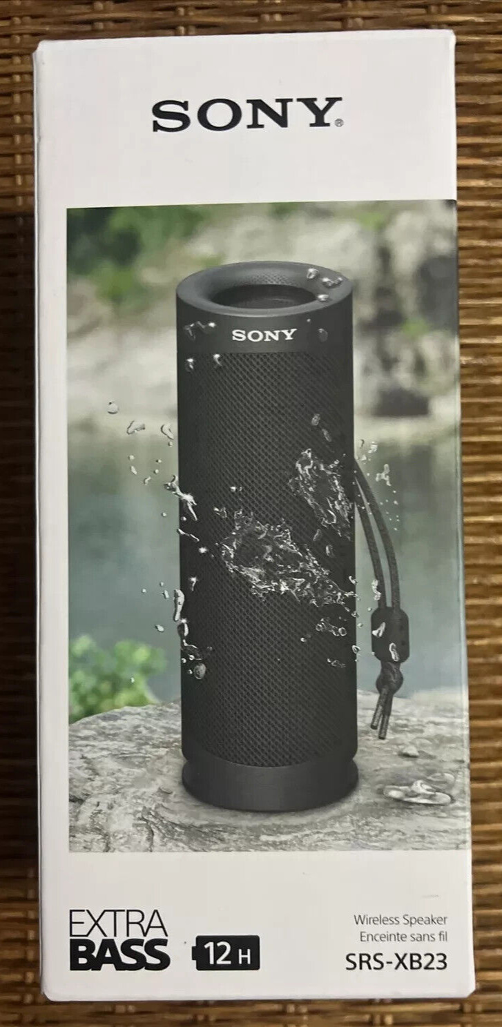 Sony srs-xb23 extra bass Bluetooth Speaker open box