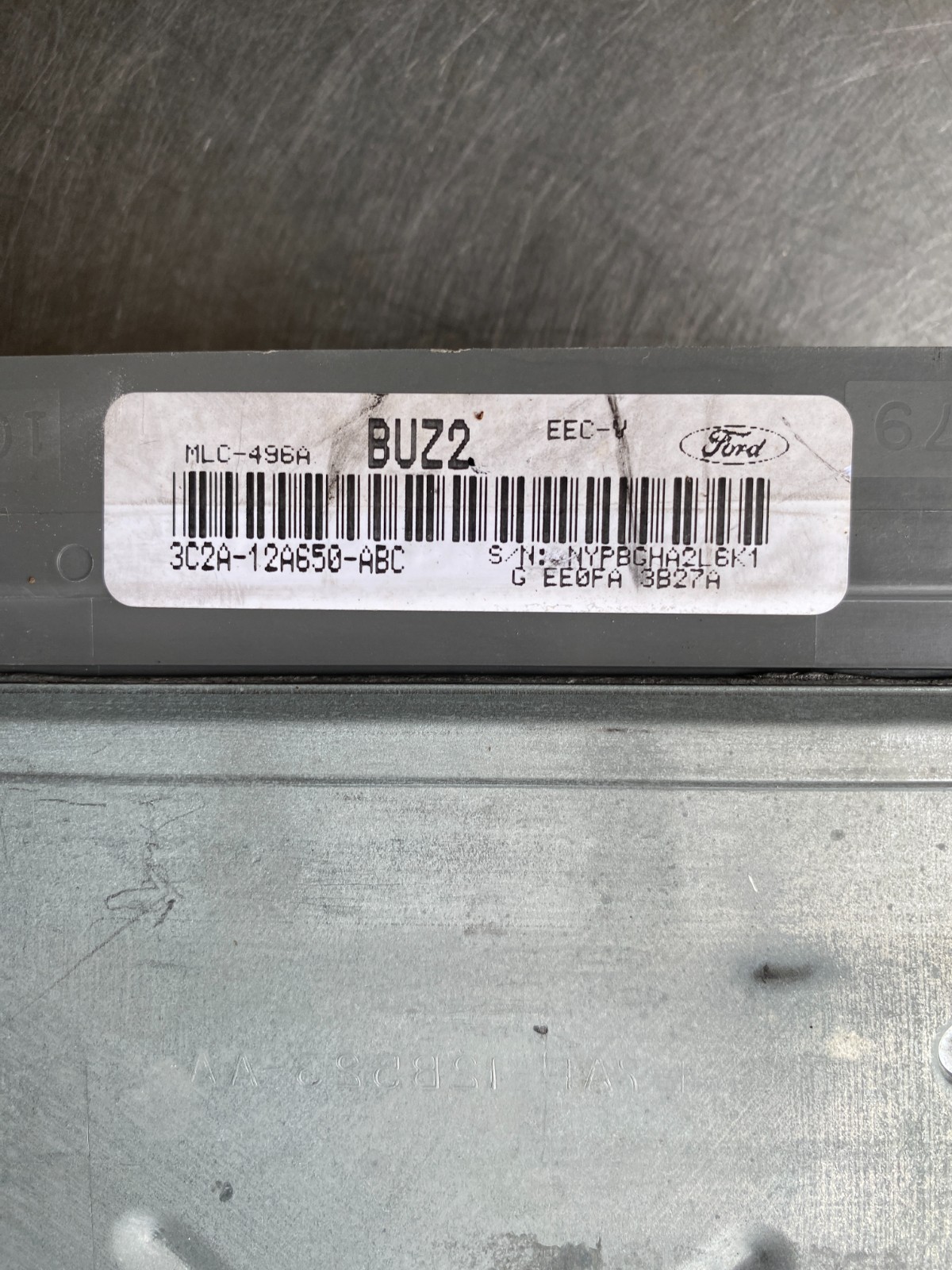 2003 Ford Van E250 ECM ECU Engine Controller 5.4l 3c2a-12a650-abc