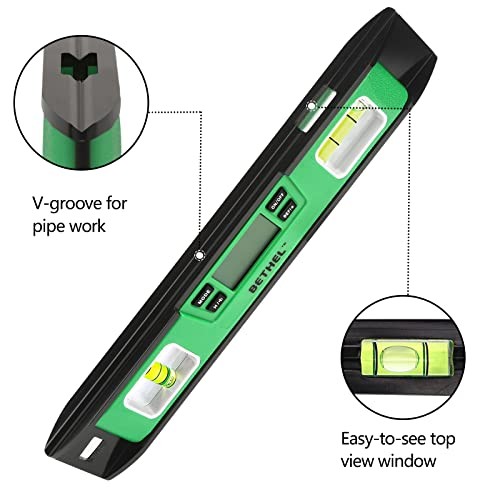 Digital Torpedo Level -10 Inch IP54 Digital Magnetized Level Protected