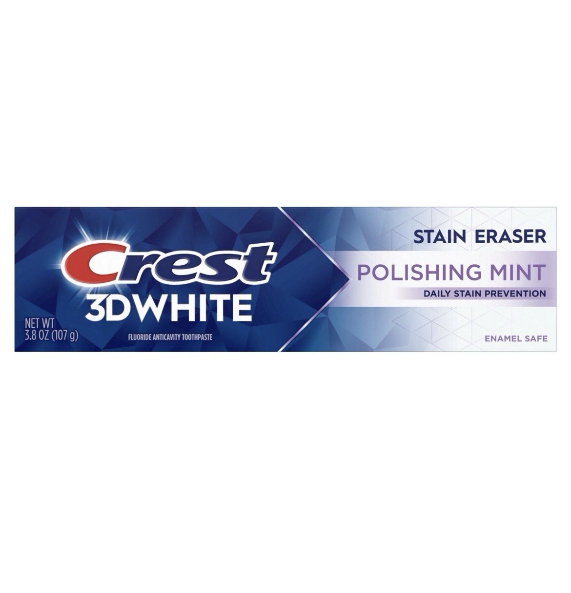 Crest 3D Stain Eraser Toothpaste Polishing Mint, 3.8 Oz, Pack Of 3 EXP 9/2028