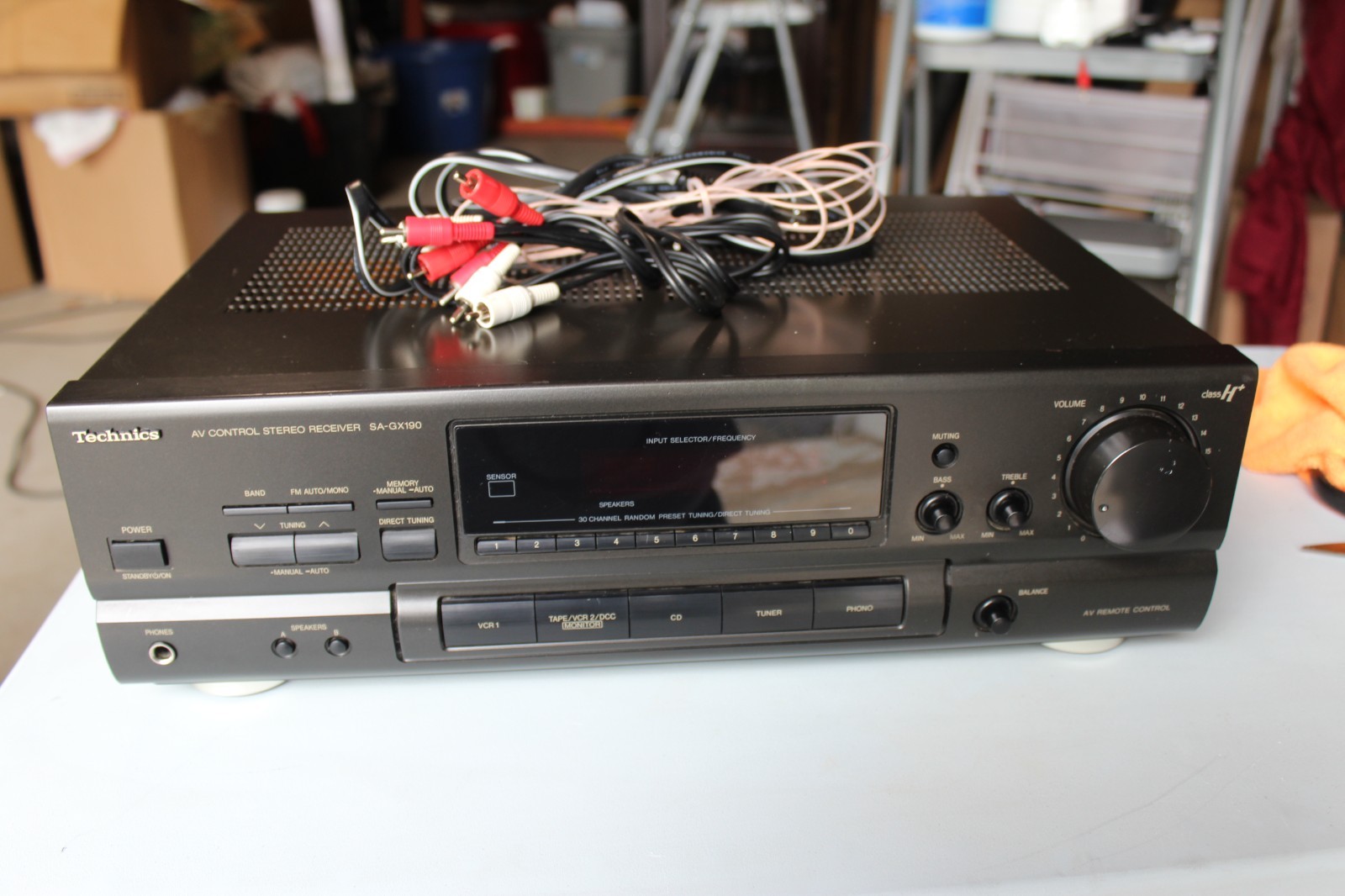 Technics 1990s BEST RACK SYSTEM with REMOTE ( FROM FIRST OWNER-MADE IN JAPAN)
