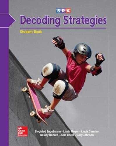SRA Decoding Strategies - Paperback, by Siegfried Engelmann; Linda - Very Good