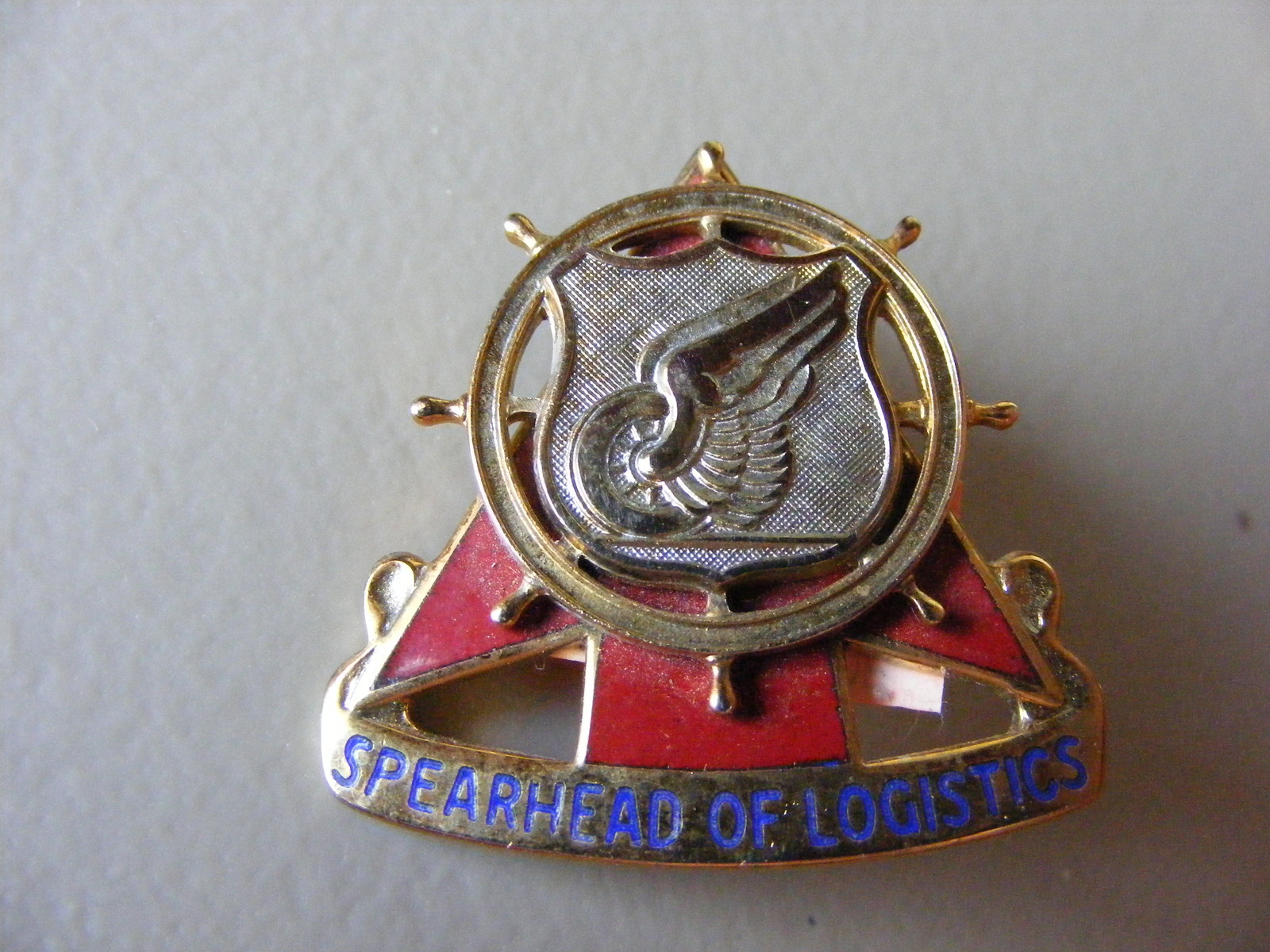 Transportation Corps Regimental DI Crest Insignia Medal Badge