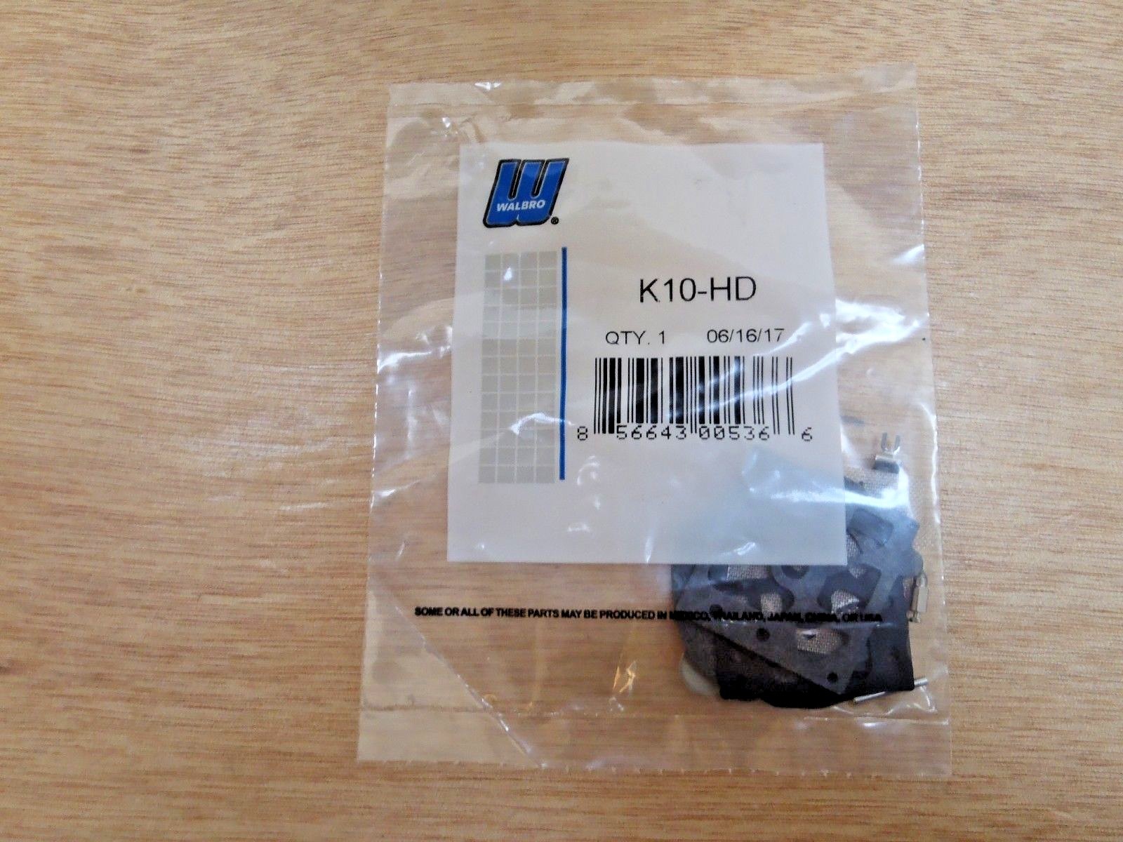 OEM Walbro carburetor kit K10-HD fits Husqvarna 371 372xp fits Stihl 029 044 461
