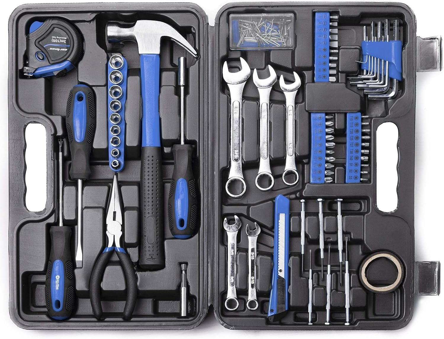 148 Piece Automotive and Household Tool Set Perfect for Car Enthusiasts and ....