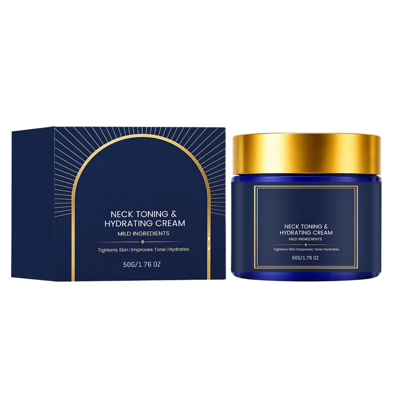 Neck Toning & Hydrating Cream with Tri-Lift Peptide Complex, Lightweight Neck &