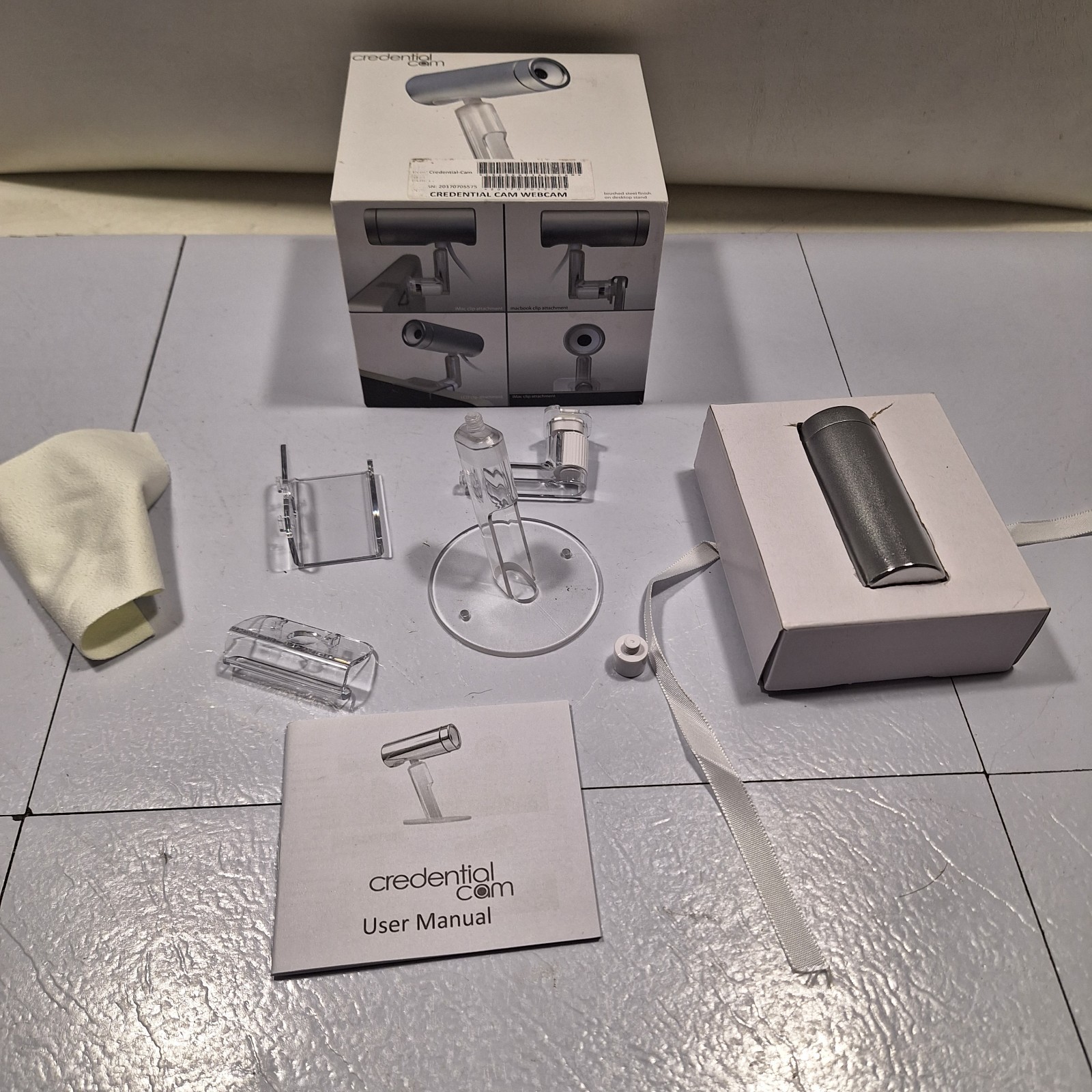 Credential Cam Webcam For Mac And PC with clip attachment