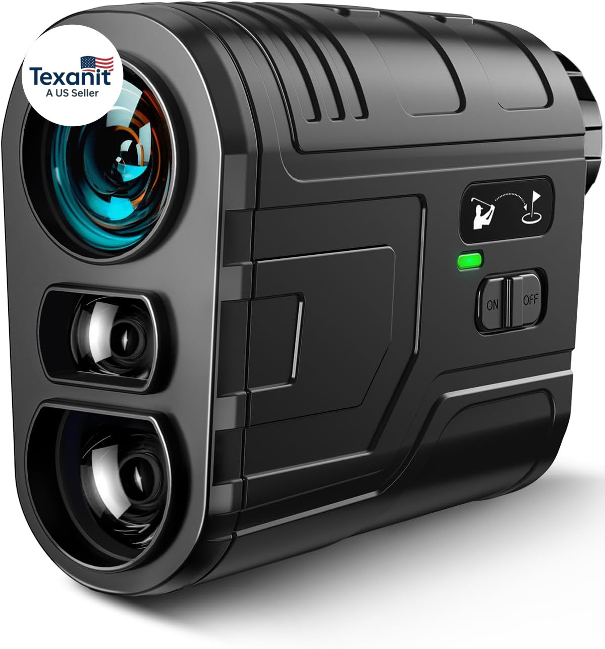 1200Yards Range Finder Golf with Slope, 7X Magnification Range Finder, Lightweig