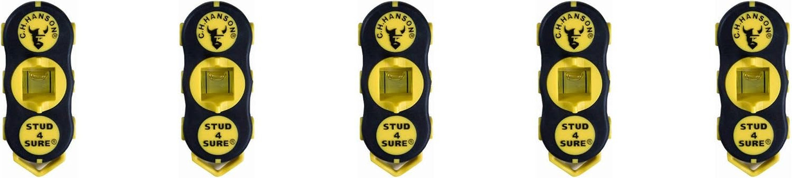 CH Hanson 03040 Magnetic Stud Finder, 5 Pack