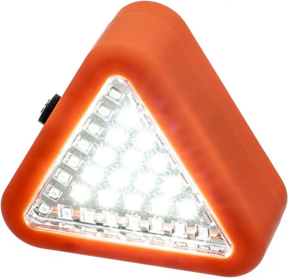 200 Lumen 3 Mode Triangle Safety Work Light Magnetic Emergency Light