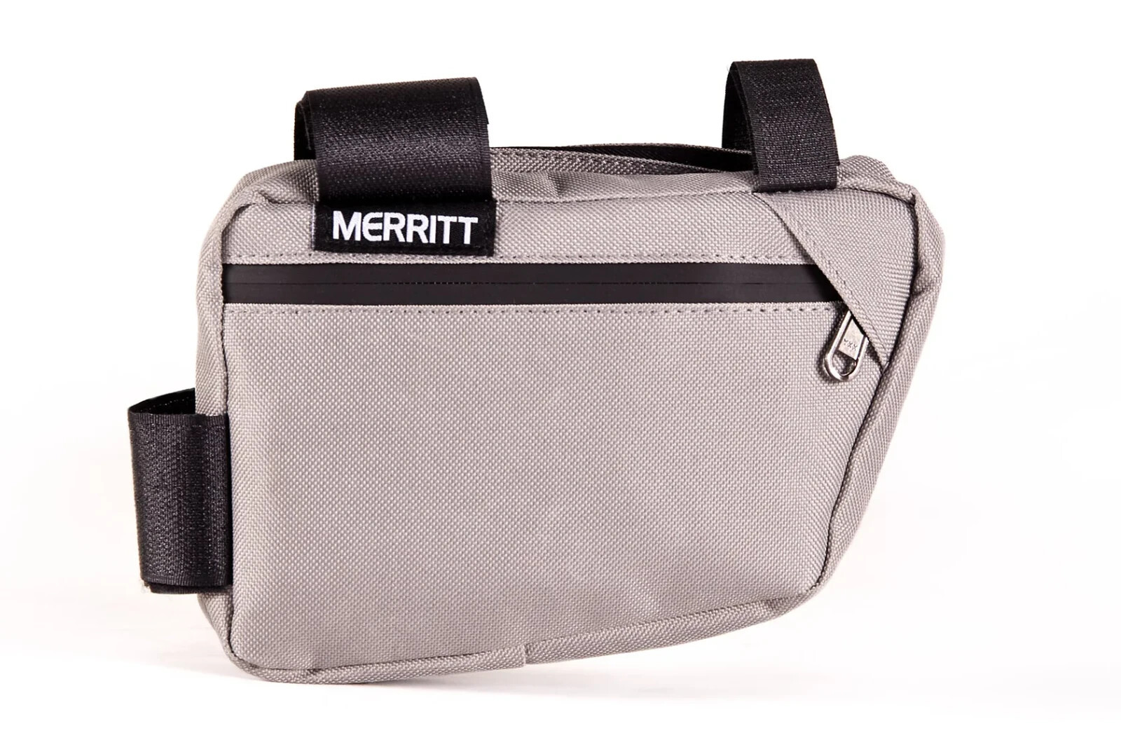 MERRITT CORNER POCKET FRAME BAG - BICYCLE FRAME BAG - GRAY