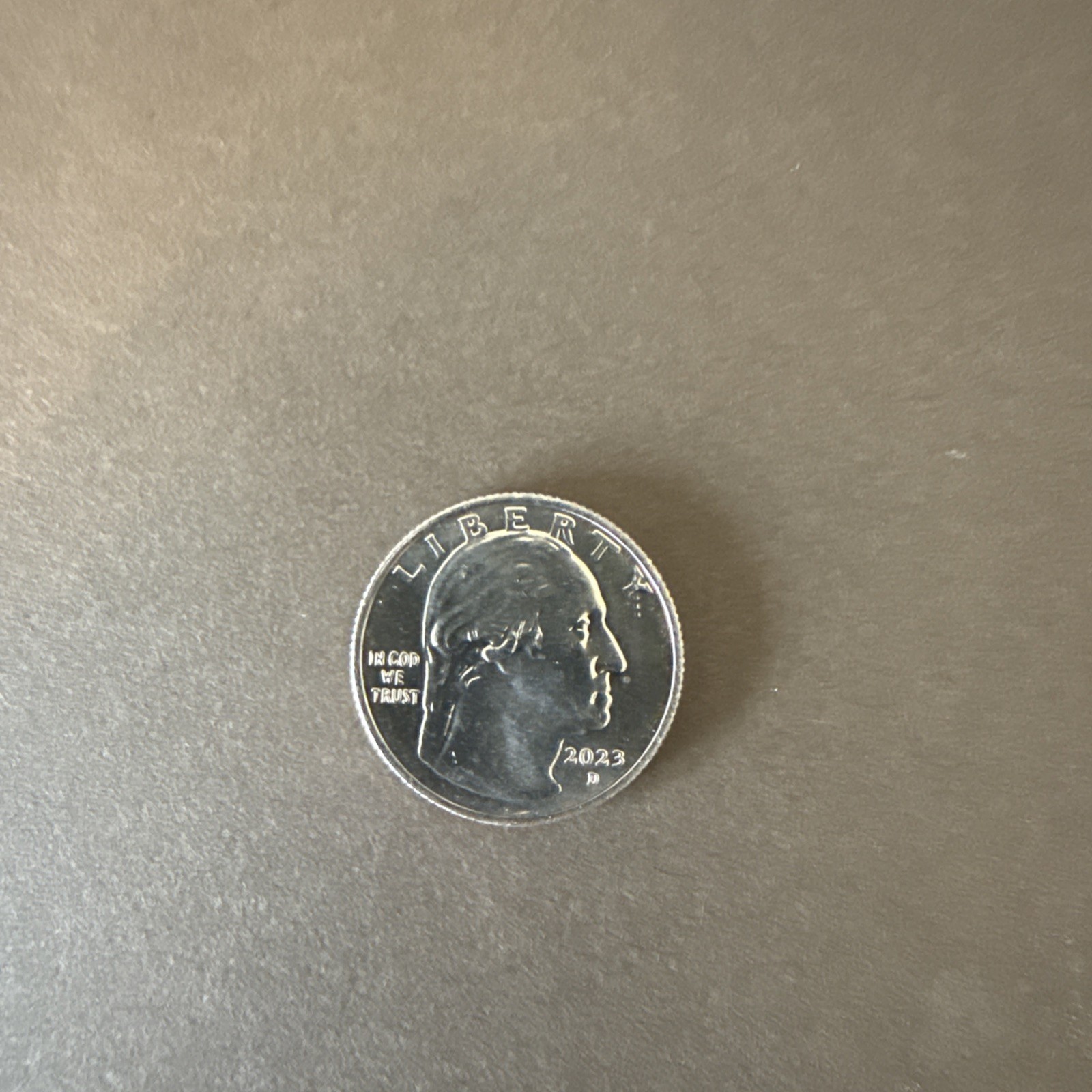 Misprint 2023 D Jovita Idar Quarter Error Coin Mint "IN COD WE TRUST"