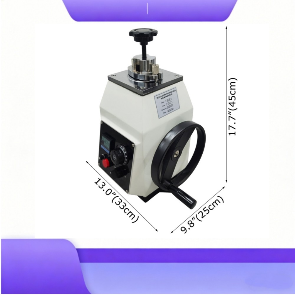 110V 45mm Metallographic Specimen Mounting Machine 100-180℃ 650W Heater