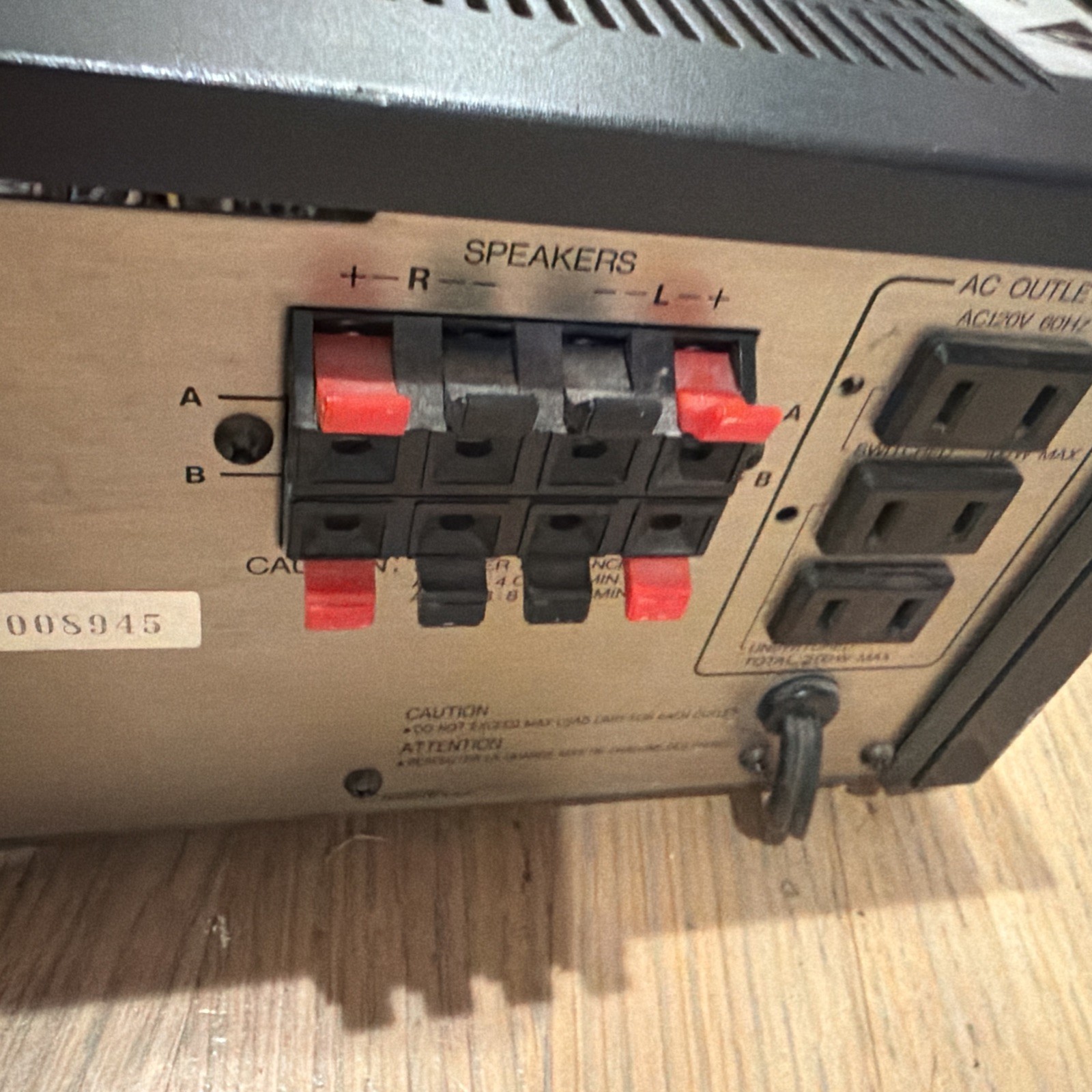 Vintage Onkyo Integra TX-85 Computer Controlled Tuner Amplifier Receiver TESTED