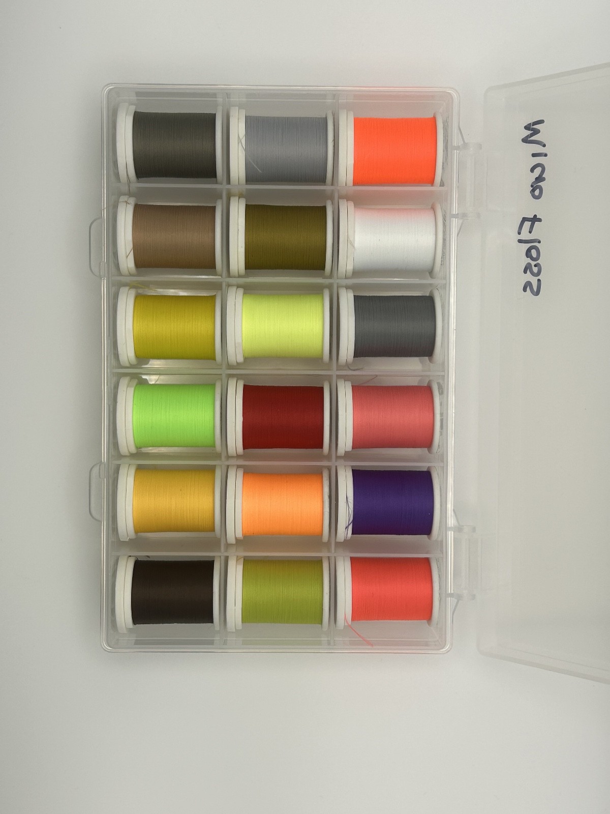 Textreme Micro Floss 18 Spools Of Various Colours In Box