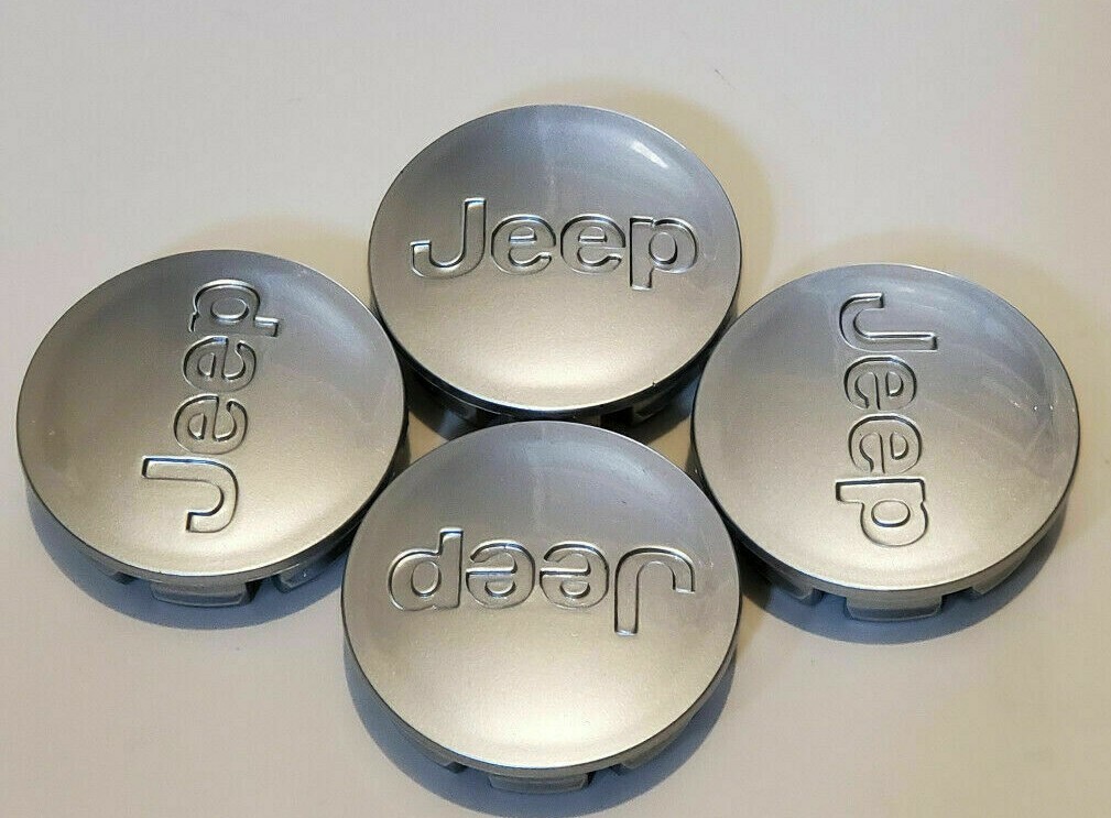 NEW JEEP SET OF 4 CENTER WHEEL WHEELS RIM RIMS CAP CAPS HUB HUBS 55MM AM