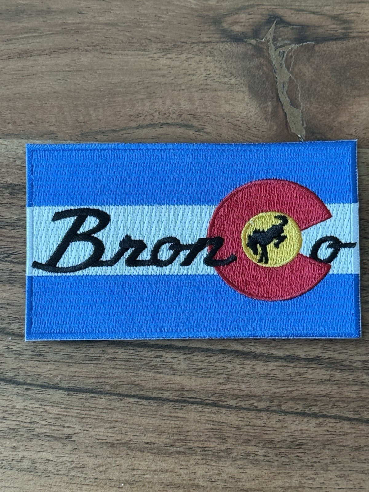 Colorado Bronco Club - Tactical Moral Patch - Hook & Loop
