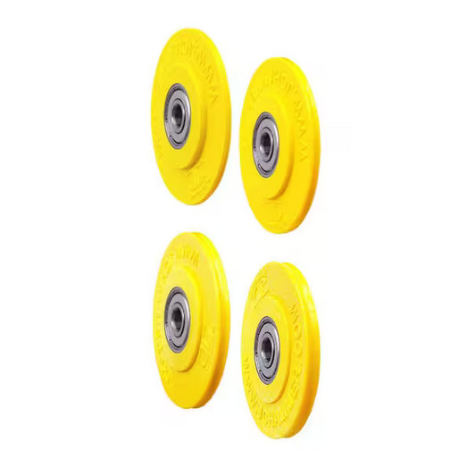 2 in. Screening Wheels Pro Pack 4- Replacement Wheels for Spline Sizes 065-260