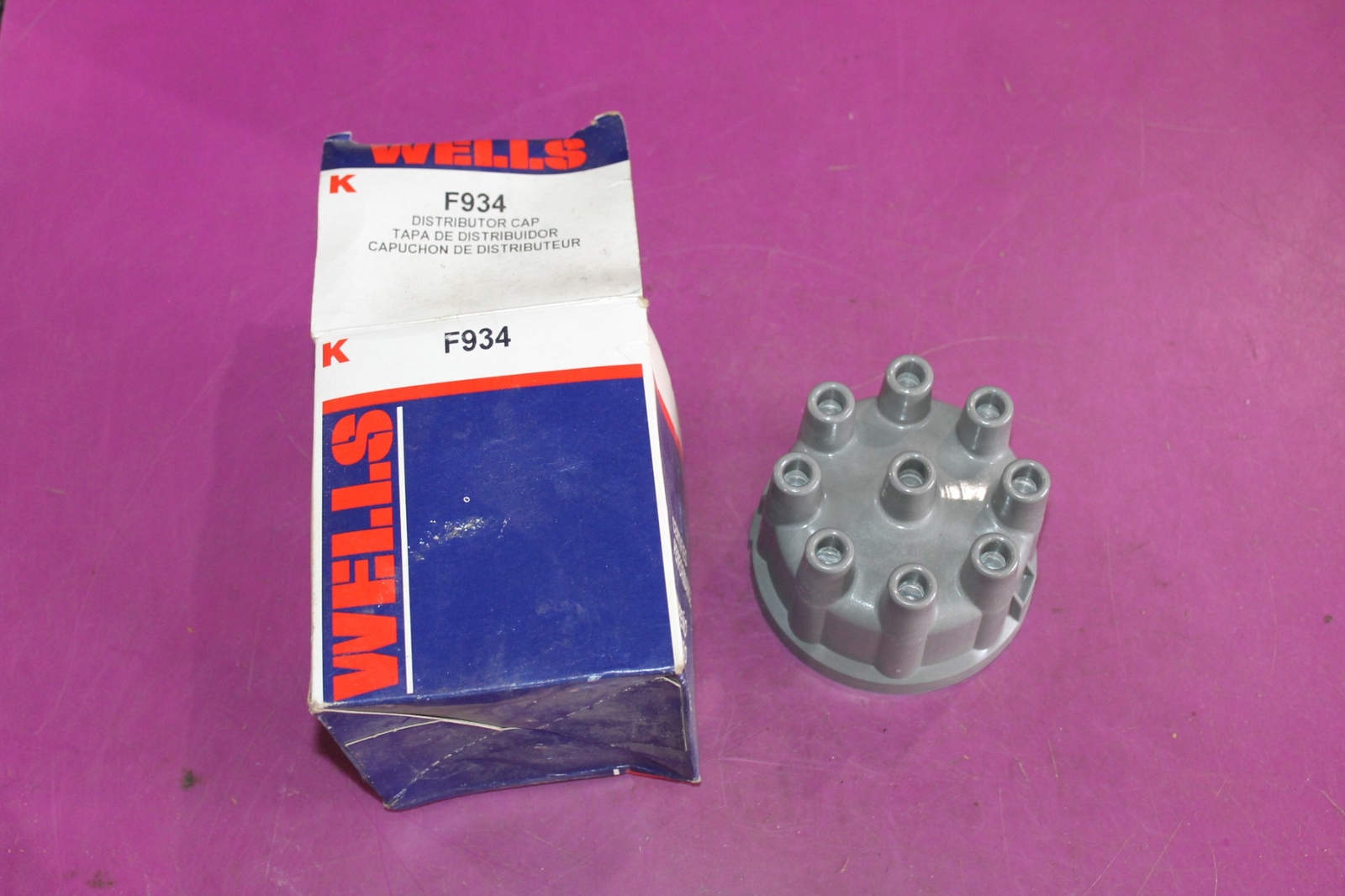 NOS Wells Distributor Cap. Part F934. See pic.