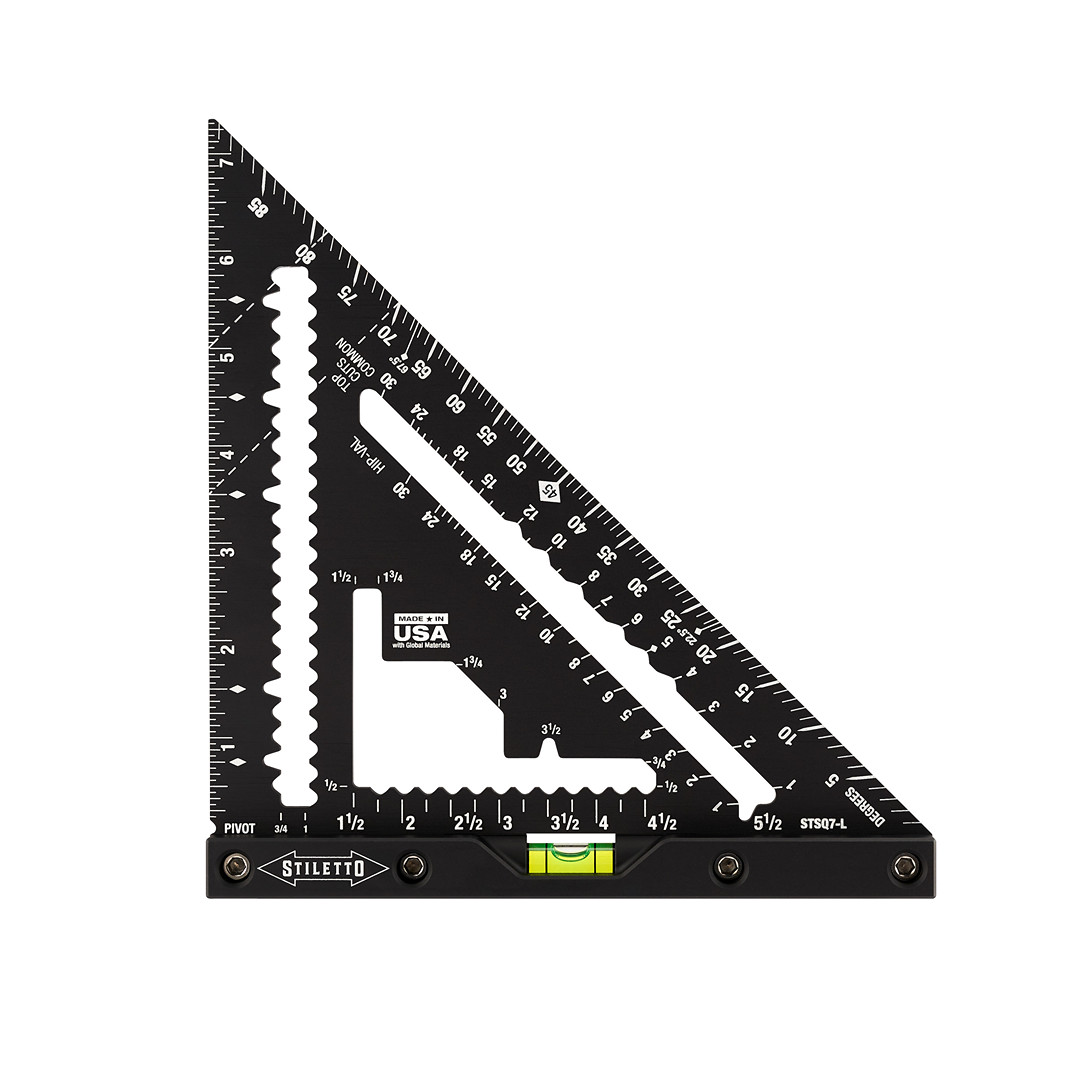 Milwaukee STSQ7-L 7" Carpenter Square with Level