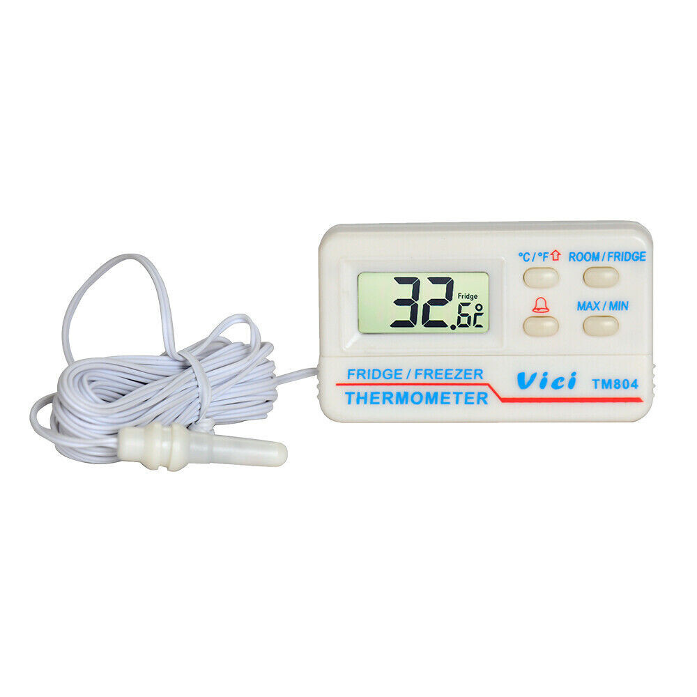 Vici TM804 Digital Fridge Refrigerator Freezer Thermometer temperature meter