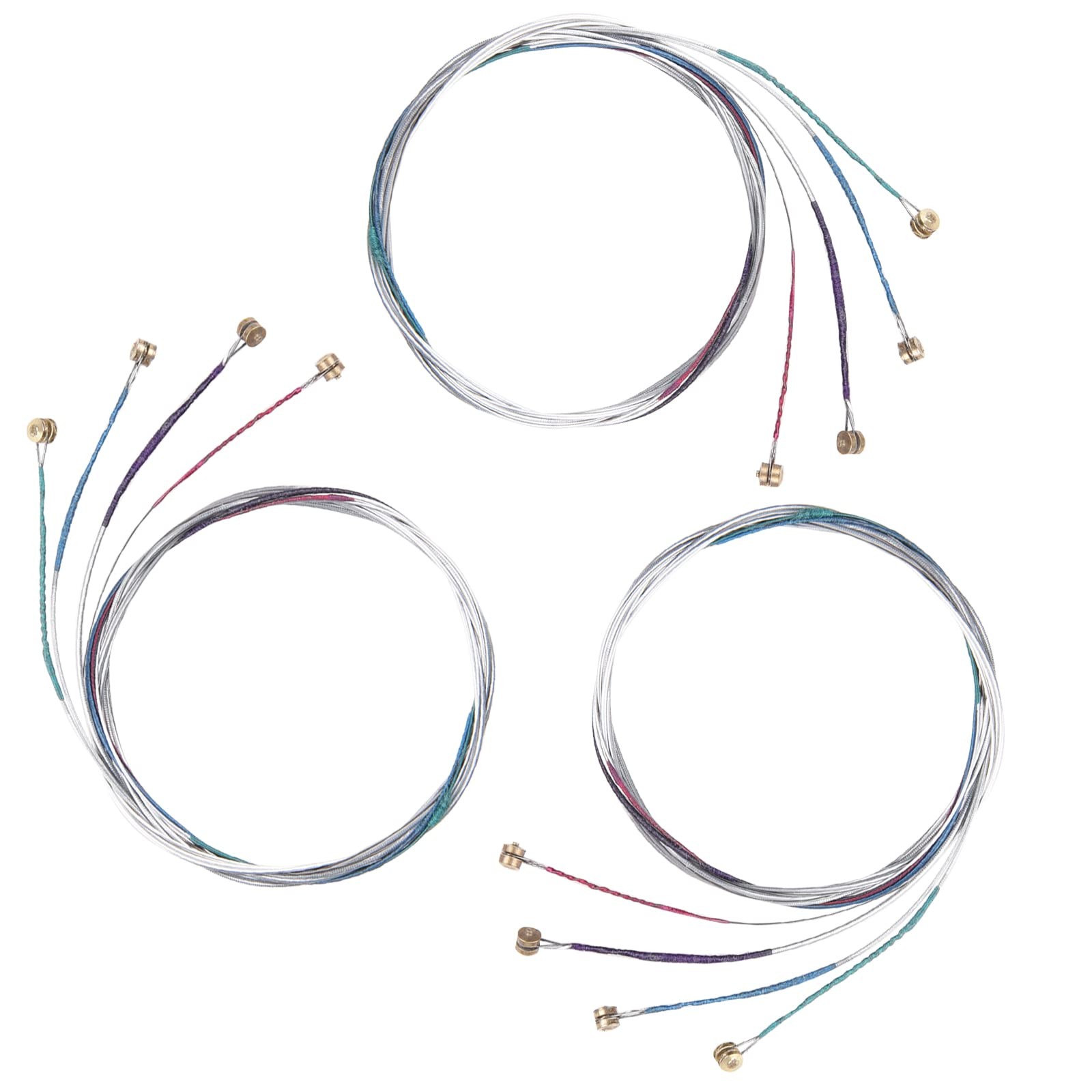12 Pcs 3 Pack Violin Strings 4/4 Full Set, Universal Classic Steel Core with...