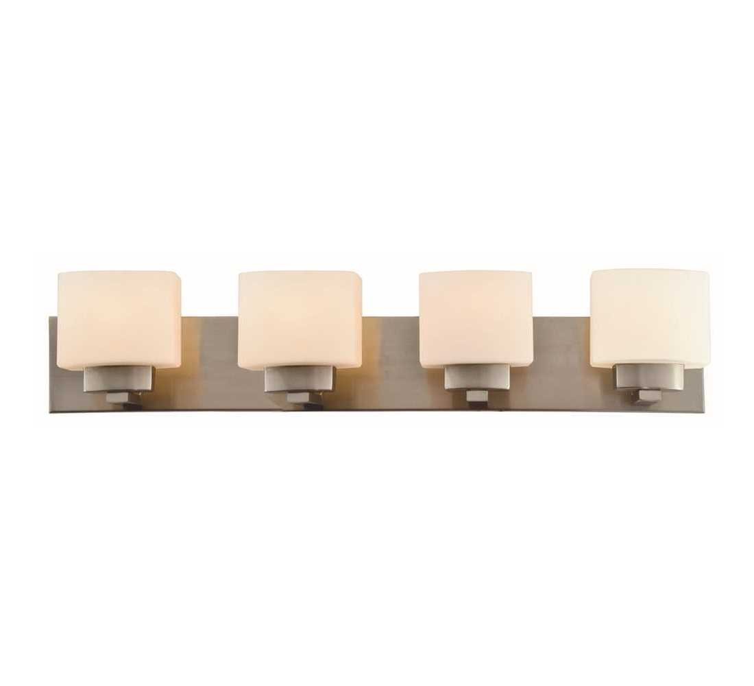 Dove Creek 4-Light Satin Nickel Bath Light Color/Finish Family