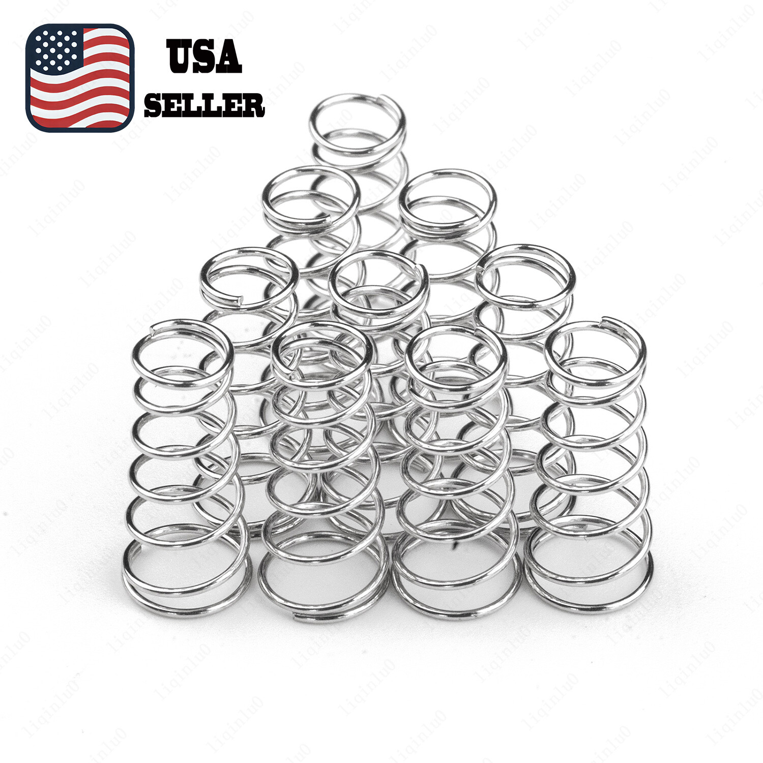 10x Single Coil Pickup Mounting Springs For Fender SQ Strat Tele 12x5.5-7