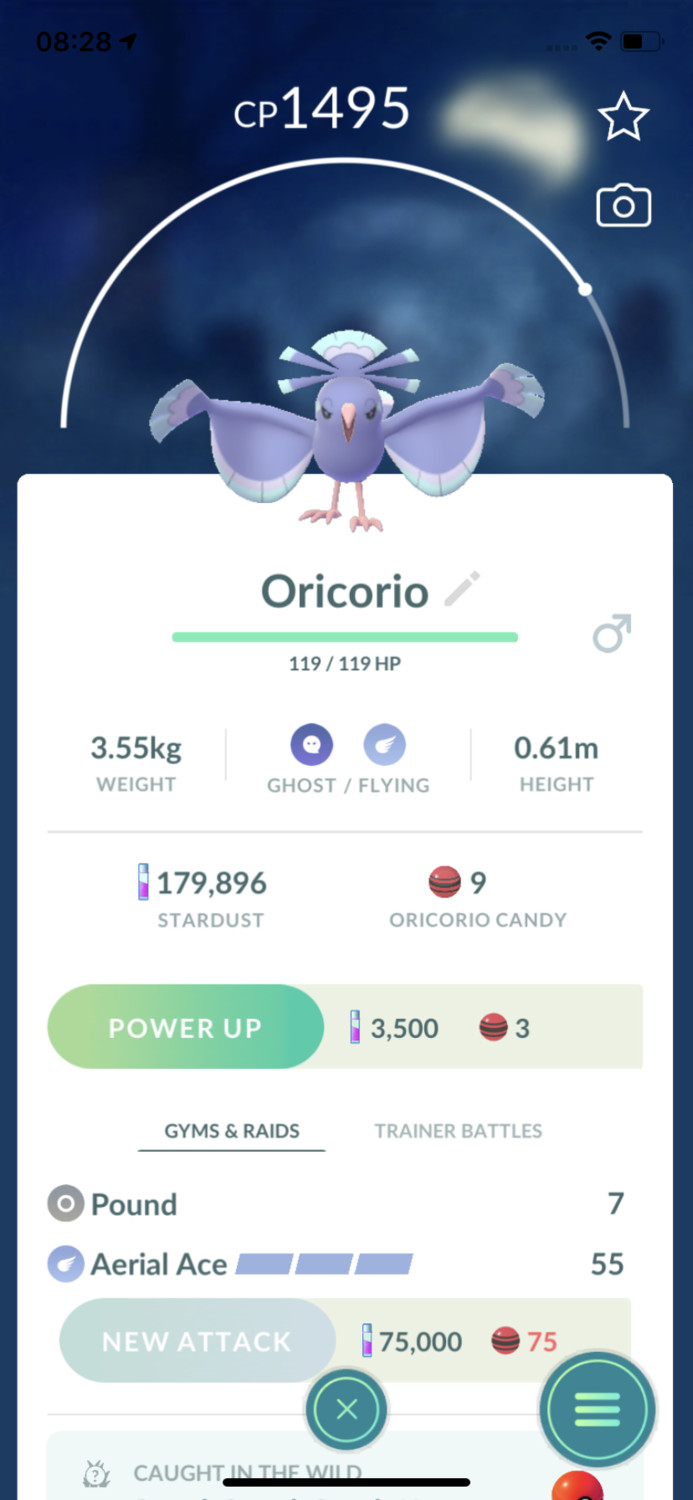 Pokemon - #741 Oricorio Sensu !! Same Day Shippment or Next Day Guaranteed ! Go