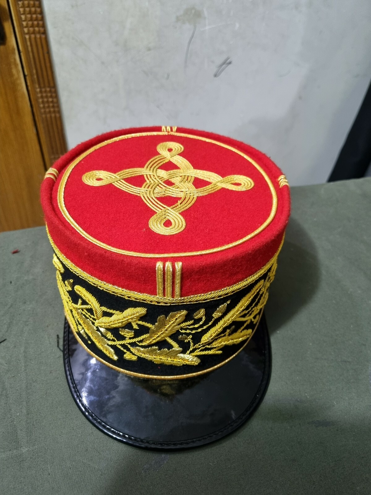WW1Inspector general of the army Postal service Kepi