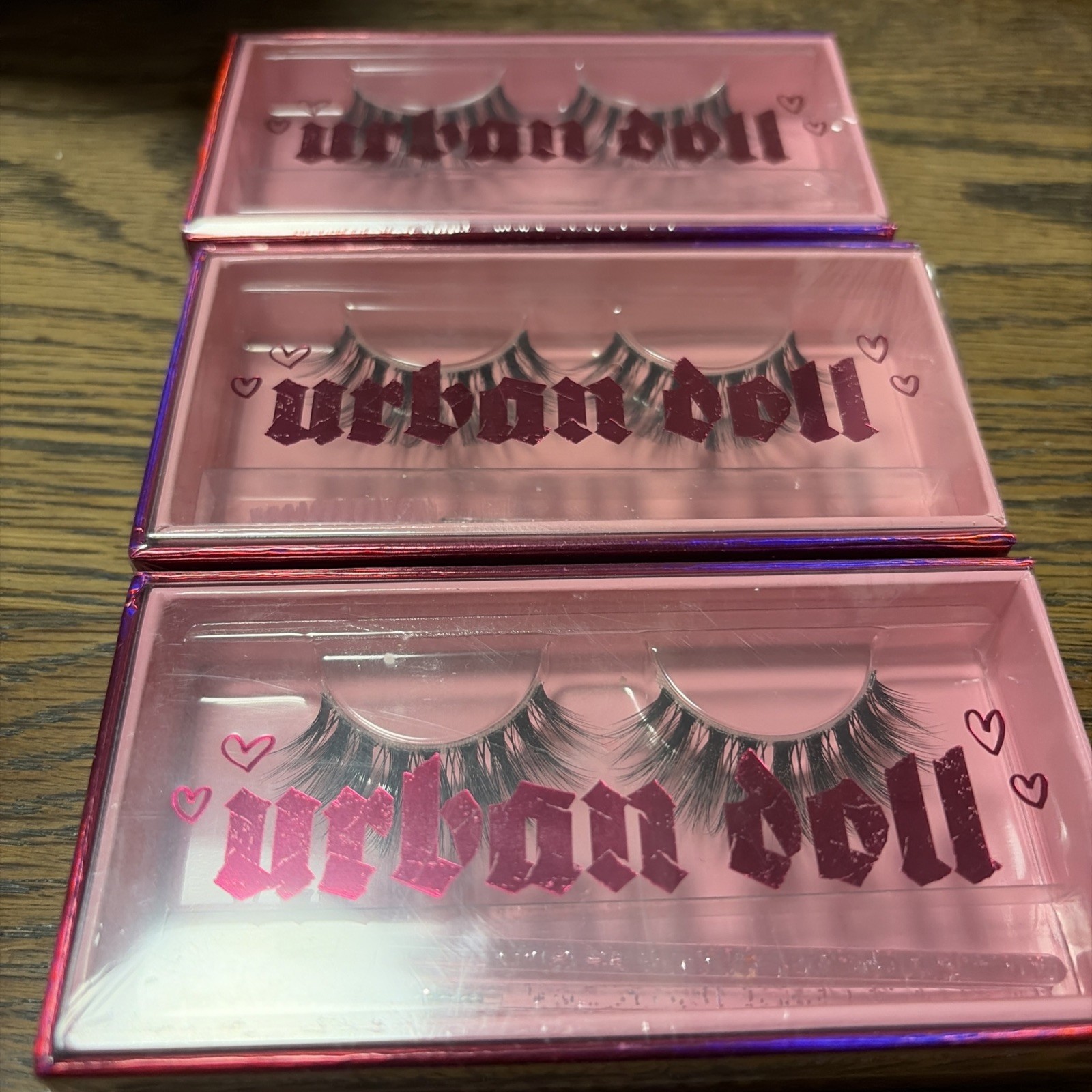3 XNEW Under Eye False Segmented Lashes URBAN DOLL In your Dreams FANTASY lashes