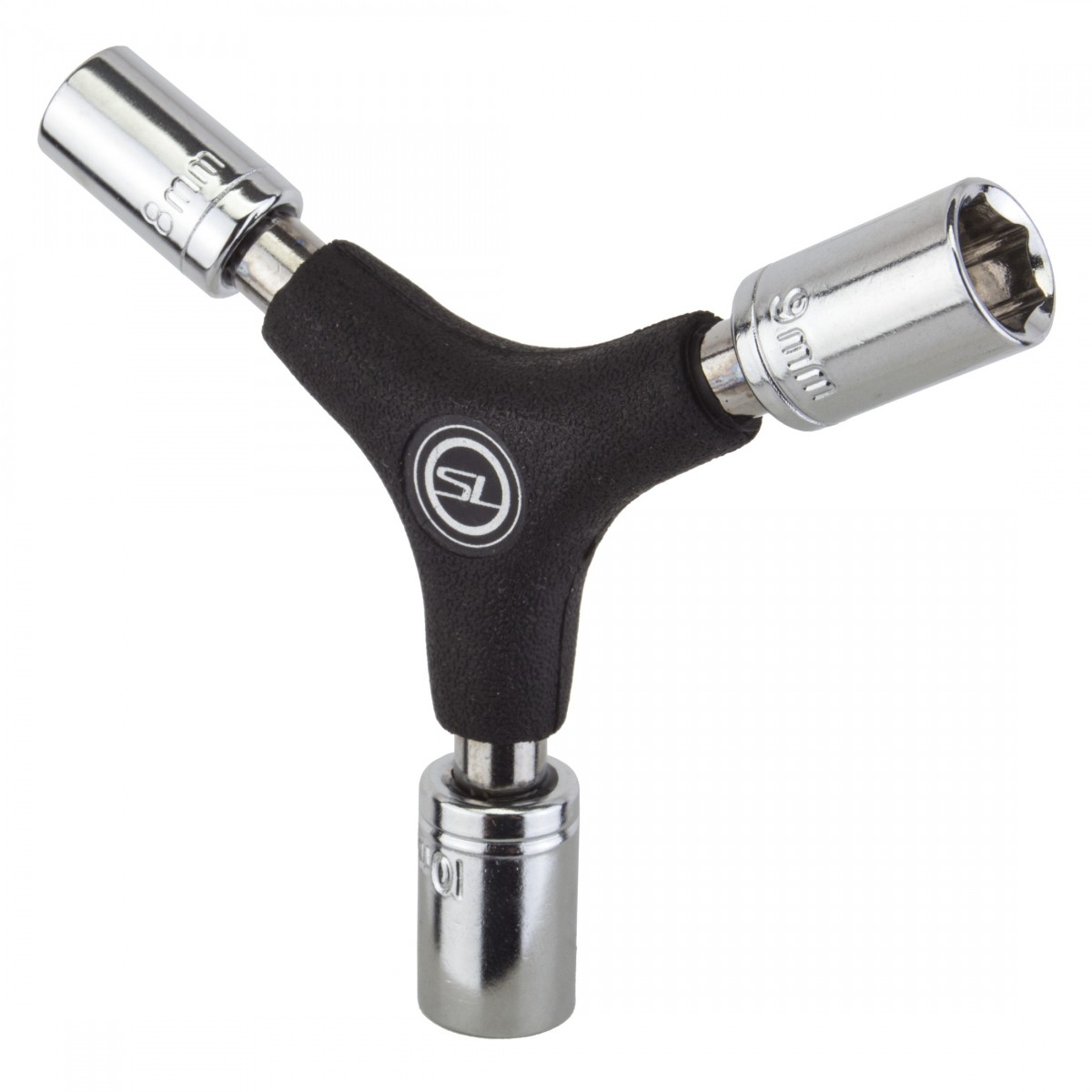 Sunlite Y-Shape Socket Wrench Set 8-10mm Non-Slip Rubber Handle Cycling Tool