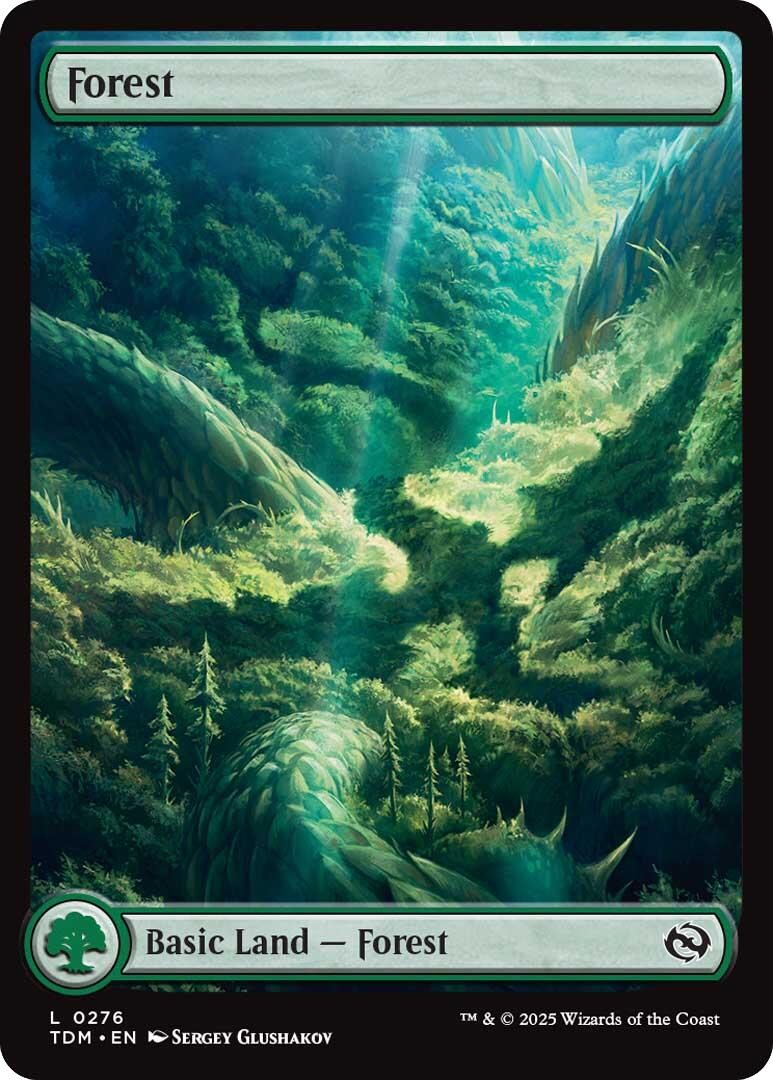 Foil Forest (0276) - 276 - Tarkir: Dragonstorm