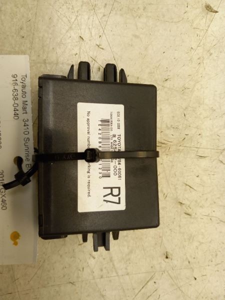 12-16 LEXUS GX460 4.6L 4WD AT CHASSIS ECM IMMOBILIZER CONTROL MODULE ASSEMBLY