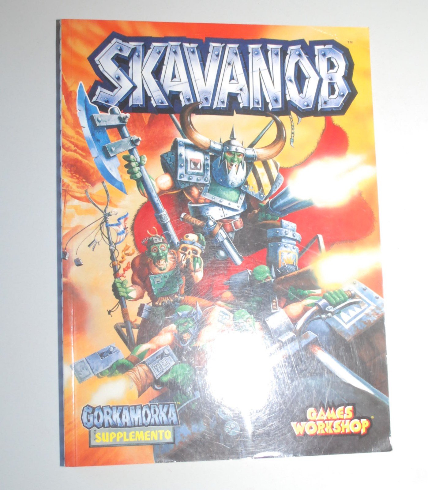 Gorkamorka - Skavanob - Digganob, Digga Nob Italian - Rules Rulebook,