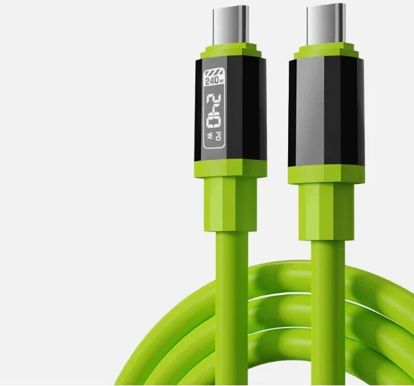 240W PD Type C to C Super Fast Charging Cable USB C Cord MacBook S25
