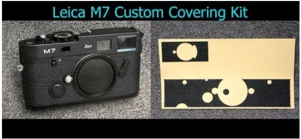Camera Replacement Skin Leather w/VIDEO ins【Leica M7 No parts removal】Japan