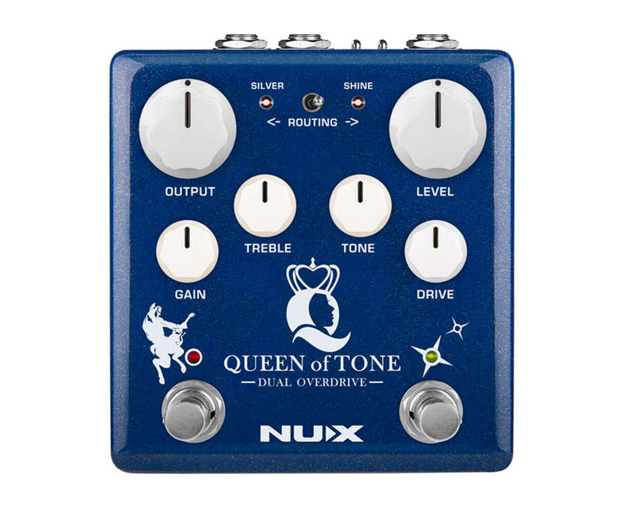 NUX Queen of Tone Dual Overdrive Pedal