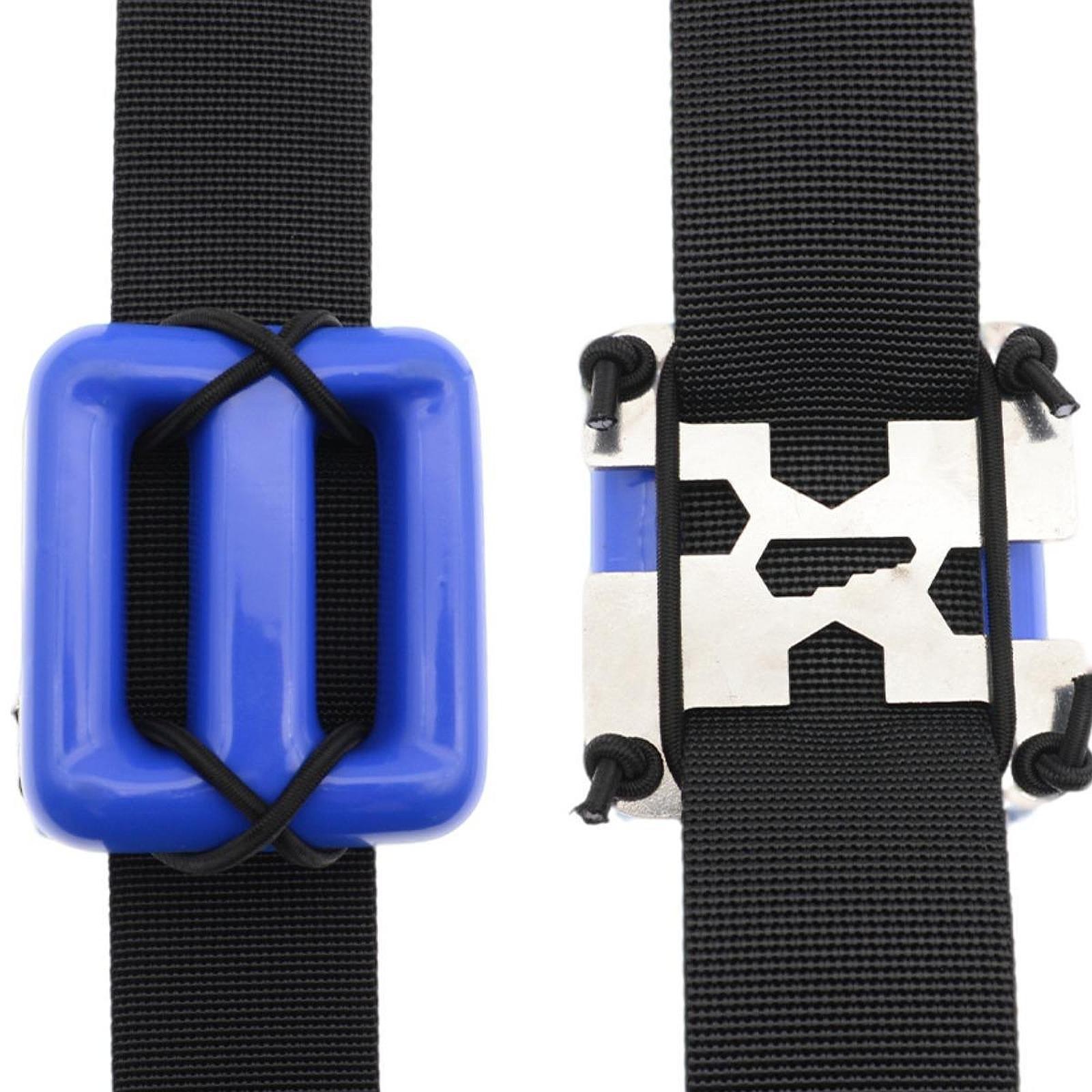 Backplate Weight Plate for Scuba Diving Compact Stainless Steel Webbing Mount