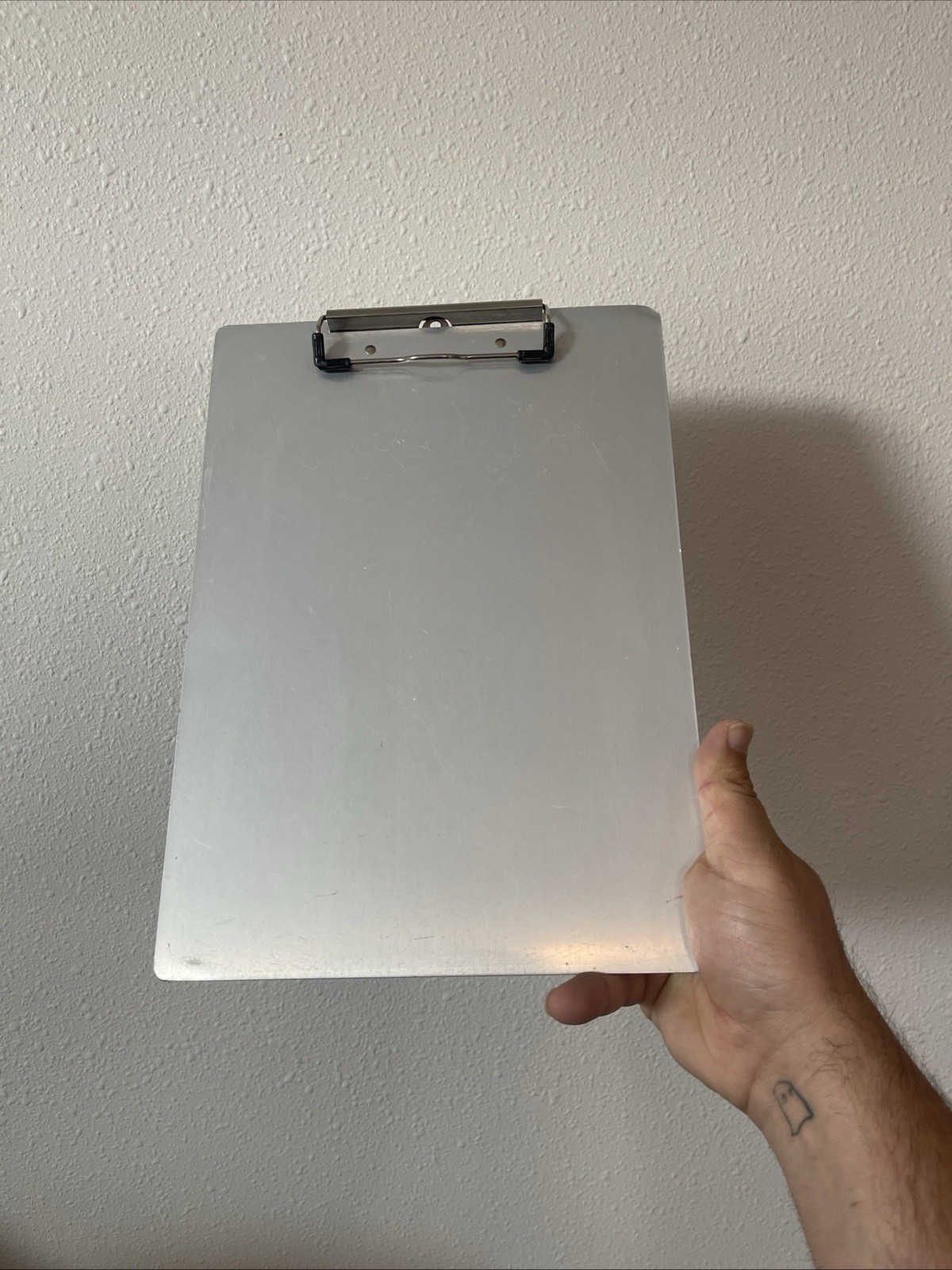 Saunders 21517 Aluminum Clipboard, Letter/A4 Size, Low Profile Clip, Silver,